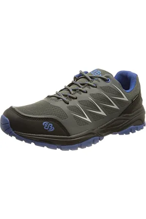 BRUTTING Mixte Norwalk Chaussures de Marche, Gris/Bleu, 37 EU