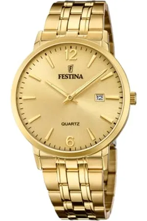Festina Hommes Analogique Quartz Montre avec Bracelet en Acier Inoxydable F20513/3