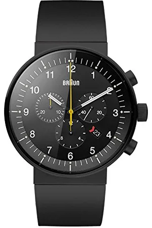 von Braun Homme Analogique Quartz Montre Bracelet en Caoutchouc BN0095BKBKBKG