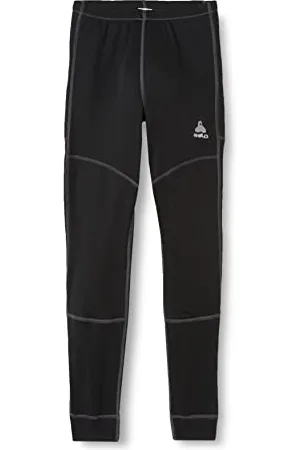 Odlo Unisex Child BL Bottom Long Active X-Warm Kids ECO, Legging , 128