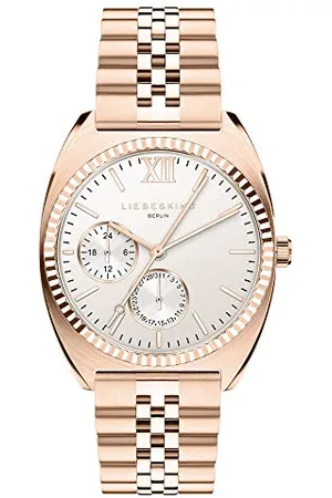 liebeskind Femme Quartz Montre avec Bracelet en Acier Inoxydable LT-0261-MM