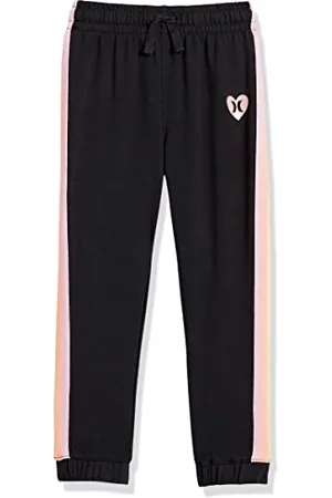 Hurley Hrlg Rainbow Sport Jogger Pantalon décontracté Fille - - M (8-10 ans)