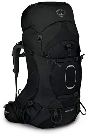 Osprey Aether 65 Sac de Grande Randonnée Homme Black - S/M