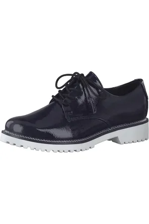 Marco Tozzi Femme Damen 2-2-23712-20 Tissu Oxford, Marine (Navy Patent), 39 EU