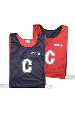 Mitre Dossards de netball - Réversible en maille filetée (lot de 7) - Mixte Adulte - - M