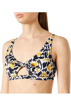 Sloggi Shore Fancy Guppy Top Bikini Oberteil, Brown-Dark Combination, XL Femme