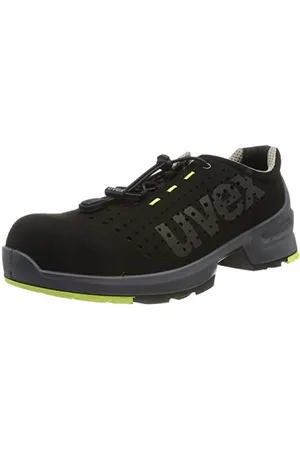 Uvex Herren 1 Arbeitsschuhe, Grün Lime-Schwarz, 45 EU