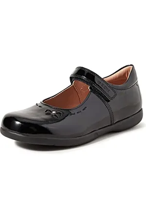 Geox Fille J Naimara Girl A Ballerines, Black, 31 EU