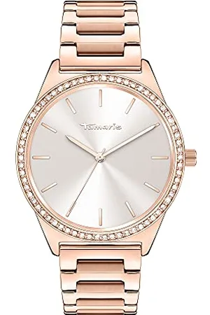 Tamaris Femmes Analogique Quartz Montre avec Bracelet en Acier Inoxydable TT-0023-MQ