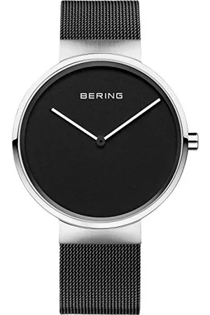 Bering Montre à mouvement à quartz unisexe - Collection classique avec acier inoxydable et verre saphir 14539-102