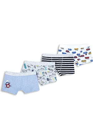 chicco Boxer en coton, Sous-Vêtements Garçon, Azure, 6 ans (pack of 4)