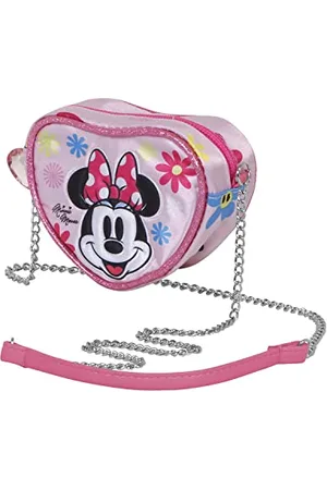 Disney Minnie Mouse Floral-Sac à Bandoulière Mini Coeur
