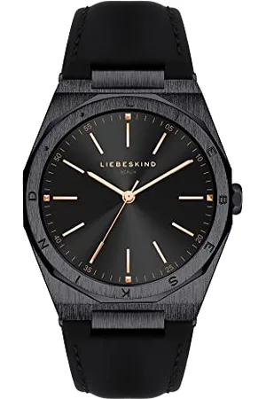 liebeskind Femmes Analogique Quartz Montre avec Bracelet en Cuir LT-0366-LQ
