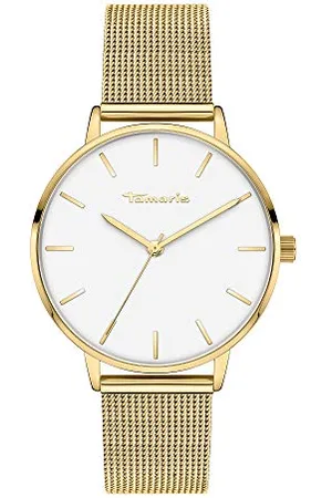 Tamaris Femmes Analogique Quartz Montre avec Bracelet en Acier Inoxydable TT-0002-MQ