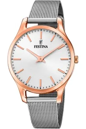 Festina Hommes Analogique Quartz Montre avec Bracelet en Acier Inoxydable F20507/1