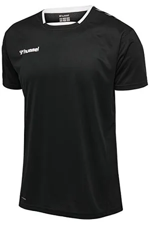 Hummel Homme Hmlauthentic Poly Jersey S/S Maillot, Noir/Blanc, M EU