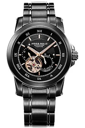 AriesGold Montre Automatique G 9001 BK