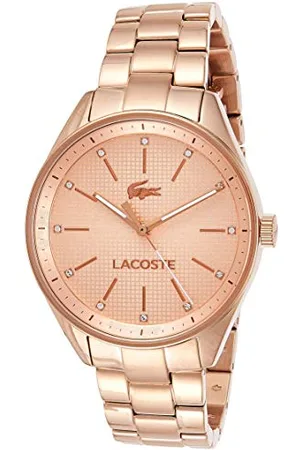 Lacoste Montre Analogique à Quartz pour Femme avec Bracelet en Acier Inoxydable Couleur ou Rosé - 2000899