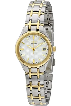 Citizen EW1264-50a - Montre Femme - Quartz - Analogique - Solaire - Bracelet Acier Inoxydable multicolore