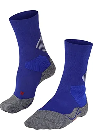 Falke 4 GRIP Stabilizing, Chaussettes Mixte, Respirantes Séchage Rapide, Bleu (Blue 6449), 44-45 (1 Paire)