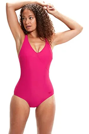 Speedo Shaping Lexi 1 Piece Maillot de bain Femme, Cherry, 32
