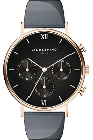 liebeskind Femmes Analogue Quartz Montre avec Bracelet en Cuir de Vache LT-0320-LM