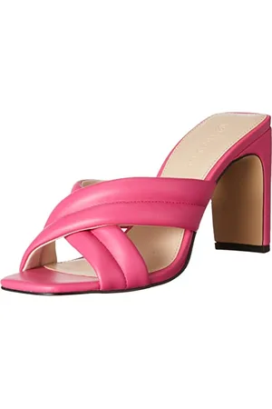 THE DROP Sandale à Talon Haut pour Femme, avec Brides Croisées, Ava, , Pointure 40,5 EU