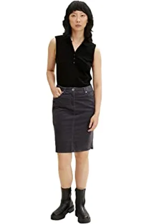 TOM TAILOR 1034213 Jupe en Velours Femme , ,32