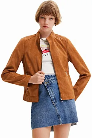 Desigual CHAQ_Detroit 6001 Tobacco, , Taille S Femme