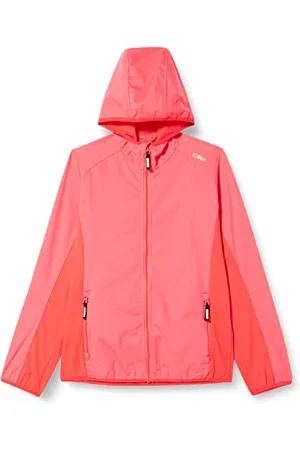 CMP Veste softshell légère pour enfants avec capuche fixe, , 176