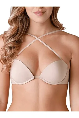Wonderbra Multiplunge - Soutien-gorge de tous les jours - Coque - Uni - Femme - - FR : 90D (Taille fabricant : 75D)