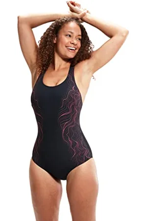 Speedo Shaping Calypso Printed 1 Piece Maillot de bain Femme, , 32