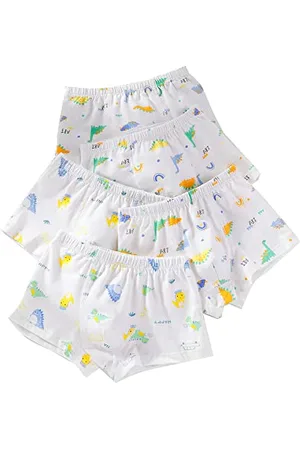 CM-Kid Boxershorts Baby Jungen Unterhosen Kinder Unterwäsche Baumwolle 5er Pack caleçons, , 152/158 cm garçons