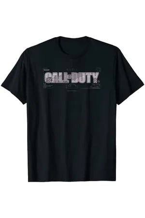 Call of Duty Classic Game Logo Seen Through Visor T-Shirt