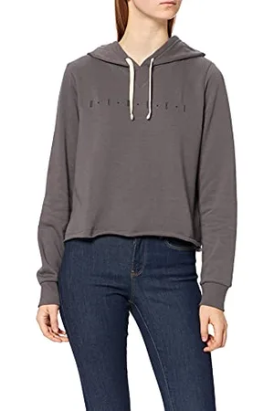 Hurley W Sapphire Palm Cut Off Hoodie