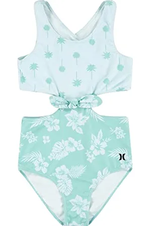 Hurley Hrlg Tie Front Monokini Maillot de Bain Une pièce, , 12 años Fille