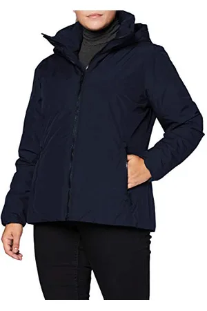 CMP 30K3616 Jacket Femme, Noir et Bleu, 40