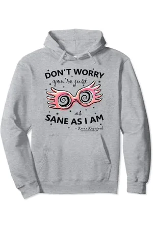 Harry Potter Luna Lovegood Spectrespecs Noir Sweat à Capuche