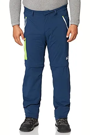 Jack Wolfskin Overland Zip Away Pantalon Men Homme, , FR : M (Taille Fabricant : 98)