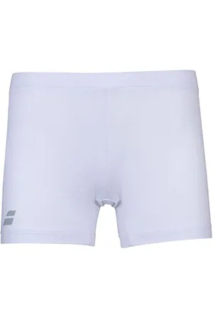 Babolat Compete Shorty Girl Short Mixte Enfant XS Blanc/Blanc