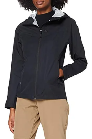 Millet Fitz Roy III JKT W - Veste Hardshell Femme - Membrane Dryedge Imperméable et Respirante - Approche, Randonnée, Trekking, Lifestyle - Noir, L FR