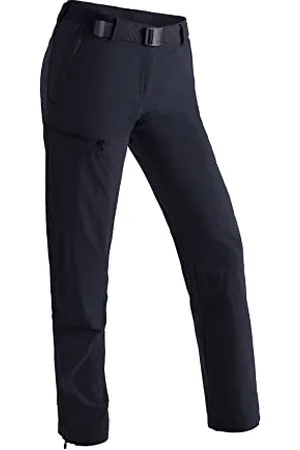 Maier Sports Inara Slim, Pantalon de randonnée pour Femme, Pantalon Outdoor déperlant pour Le Trekking et la randonnée, Coupe ajustée, sans PFC, MSTRETCH Pro 4 et Dryprotec, Bleu, 24 (W40/L30)
