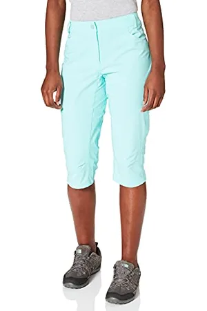 Millet Trekker Stretch 3/4 Pant II W - Pantacourt Femme - Respirant - Randonnée, Trekking, Lifestyle -turquoise , 34 FR