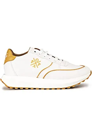 POPA Femme Sneaker INES Monaco Napa Basket, 36 EU