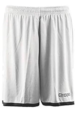 Kappa Salerne Short Unisexe Adulte, SALERNE, Bleu Marine/Blanc