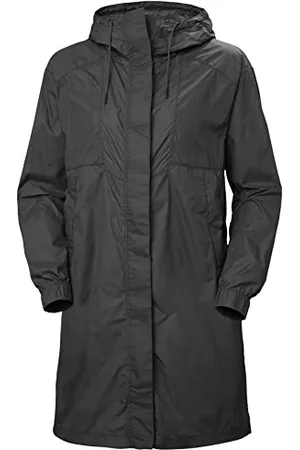 Helly Hansen Desire Long Windbreaker Coupe-Vent, Noir 990, XL Femme