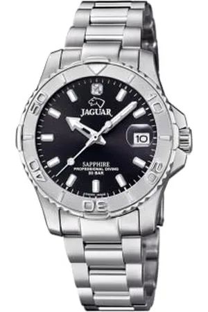 Jaguar J870/4 Montre de la Collection Woman, boîtier de 34 mm avec Bracelet en Acier pour Femme