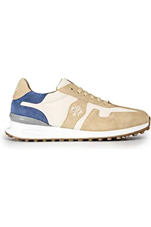 POPA Homme Sneaker Aran Full Bleu Serraje Basket, , 45 EU