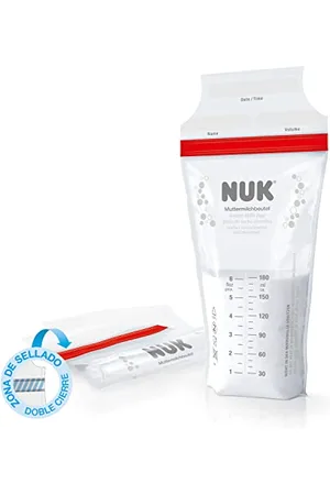 NUK Sachets de Conservation du Lait Maternel | 180 ml | Lot de 25