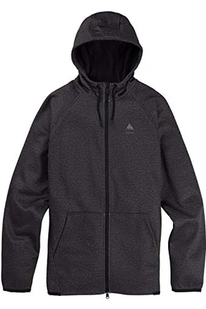 Burton Crown Weatherproof Full-Zip Fleece Sweat zippé á Capuche résistant á l´Eau Homme, , FR : S (Taille Fabricant : S)